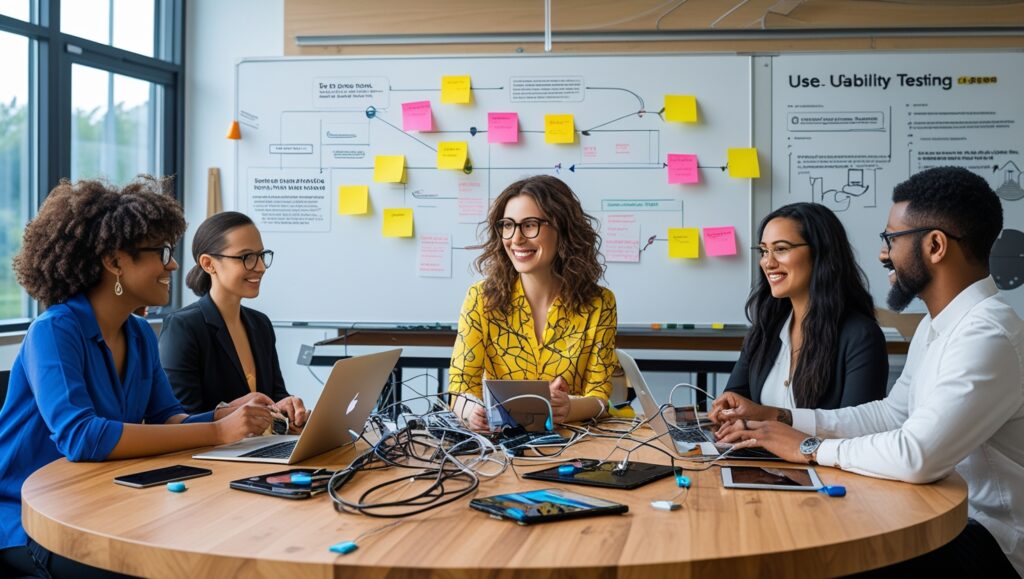 Lab usability testing