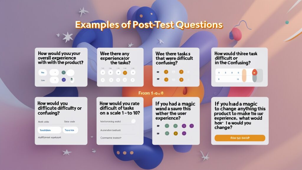 Usability Testing Questions