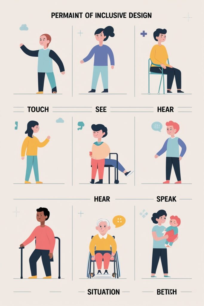 3 key principles of Inclusive design