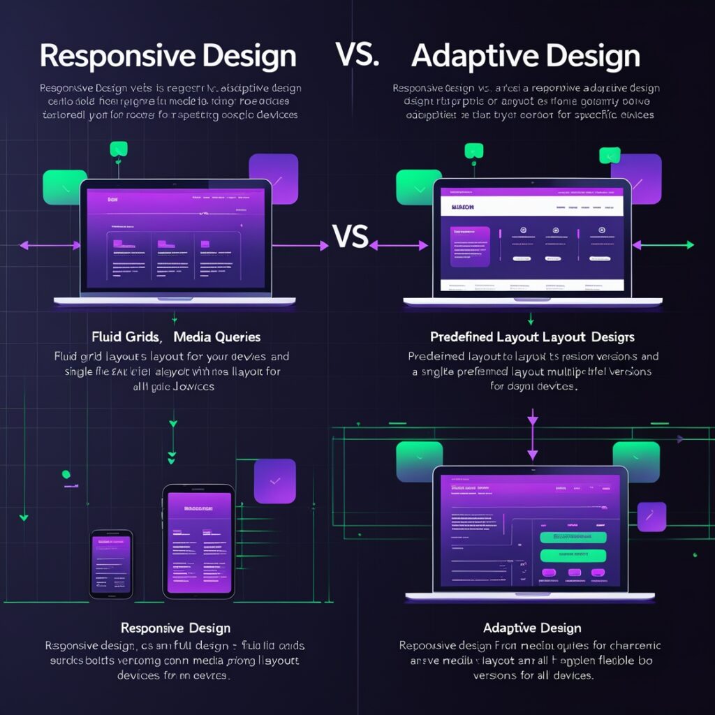 Responsive Design vs Adaptive Design