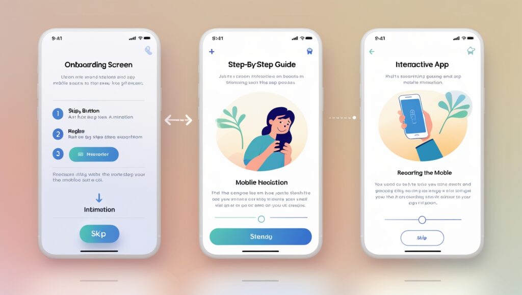 Intuitive Onboarding UI