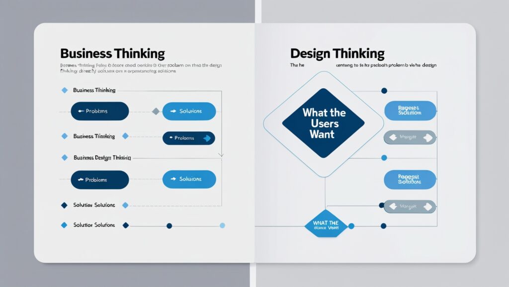 business thinking vs design thinking