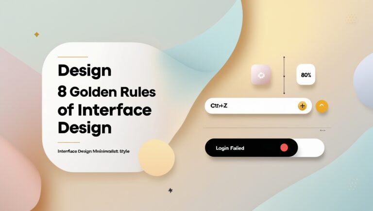 8 Golden Rules of Interface Design