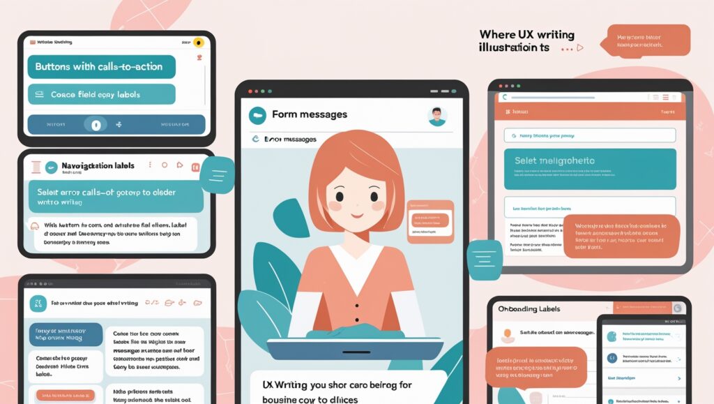 UX Writing Appears in a Product