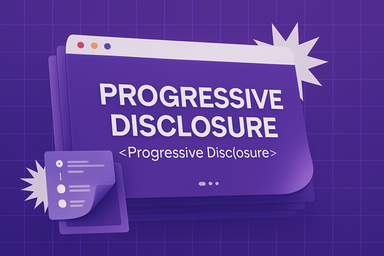 Progressive Disclosure in SaaS UX Design