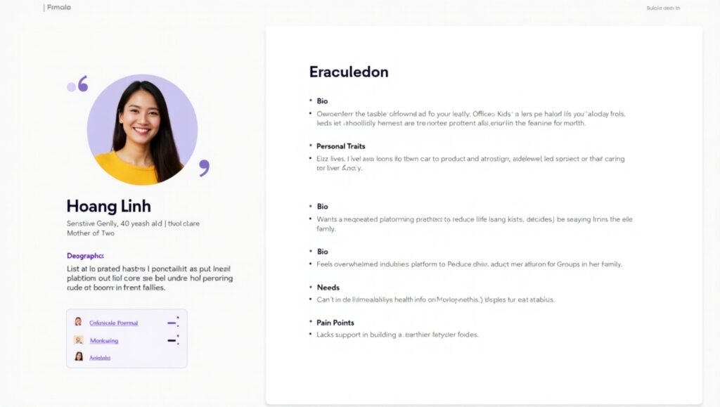 Structure of a User Persona